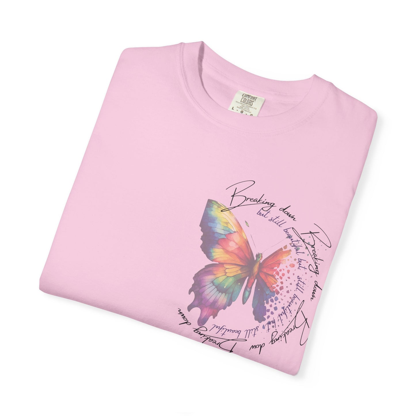 Breaking Down But Still Beautiful – Watercolor Butterfly T-Shirt