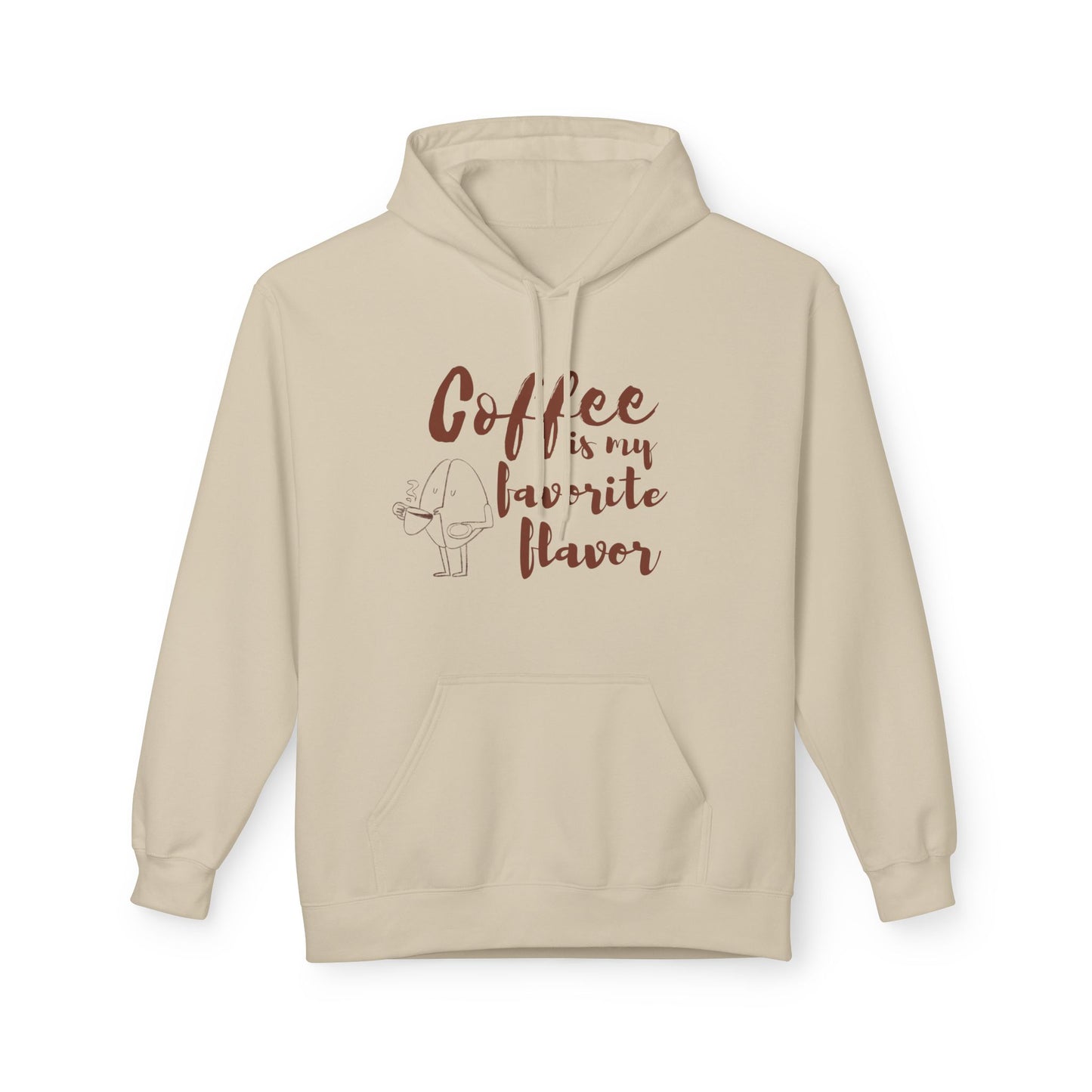 Coffee Lovers Unisex Fleece Hoodie, Perfect Gift for Coffee Enthusiasts