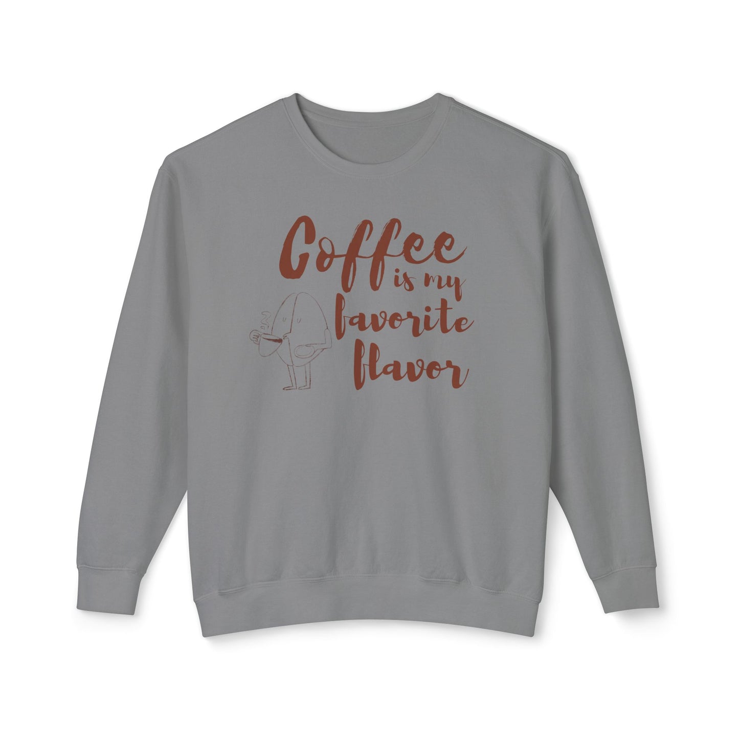 Coffee Lover Unisex Lightweight Crewneck Sweatshirt