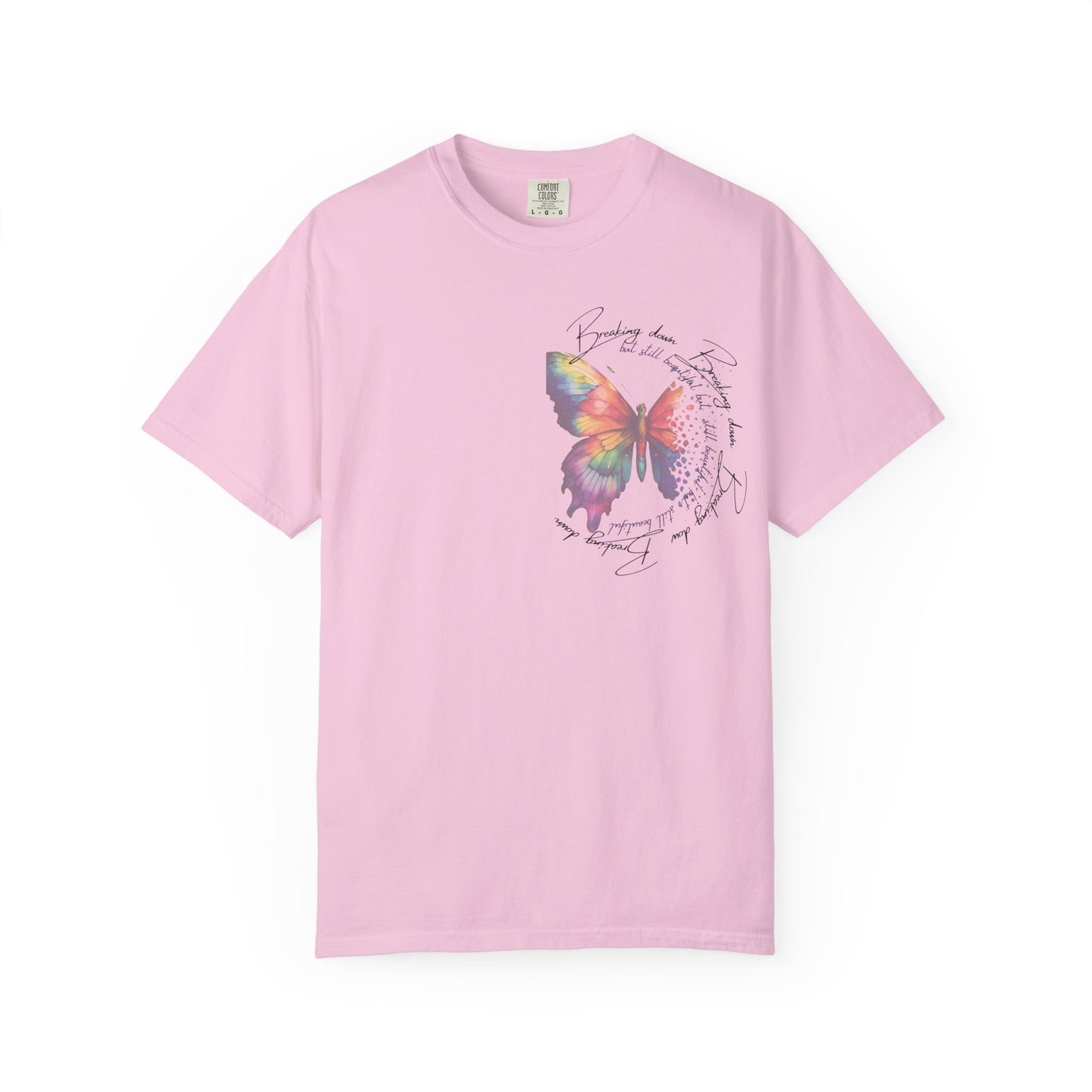 Breaking Down But Still Beautiful – Watercolor Butterfly T-Shirt