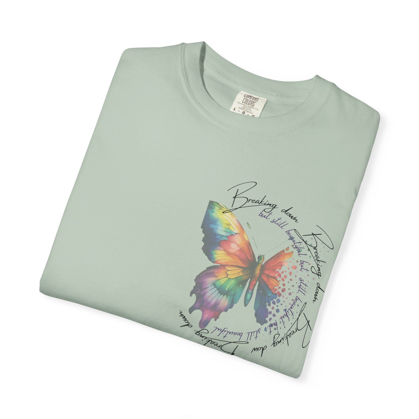 Breaking Down But Still Beautiful – Watercolor Butterfly T-Shirt