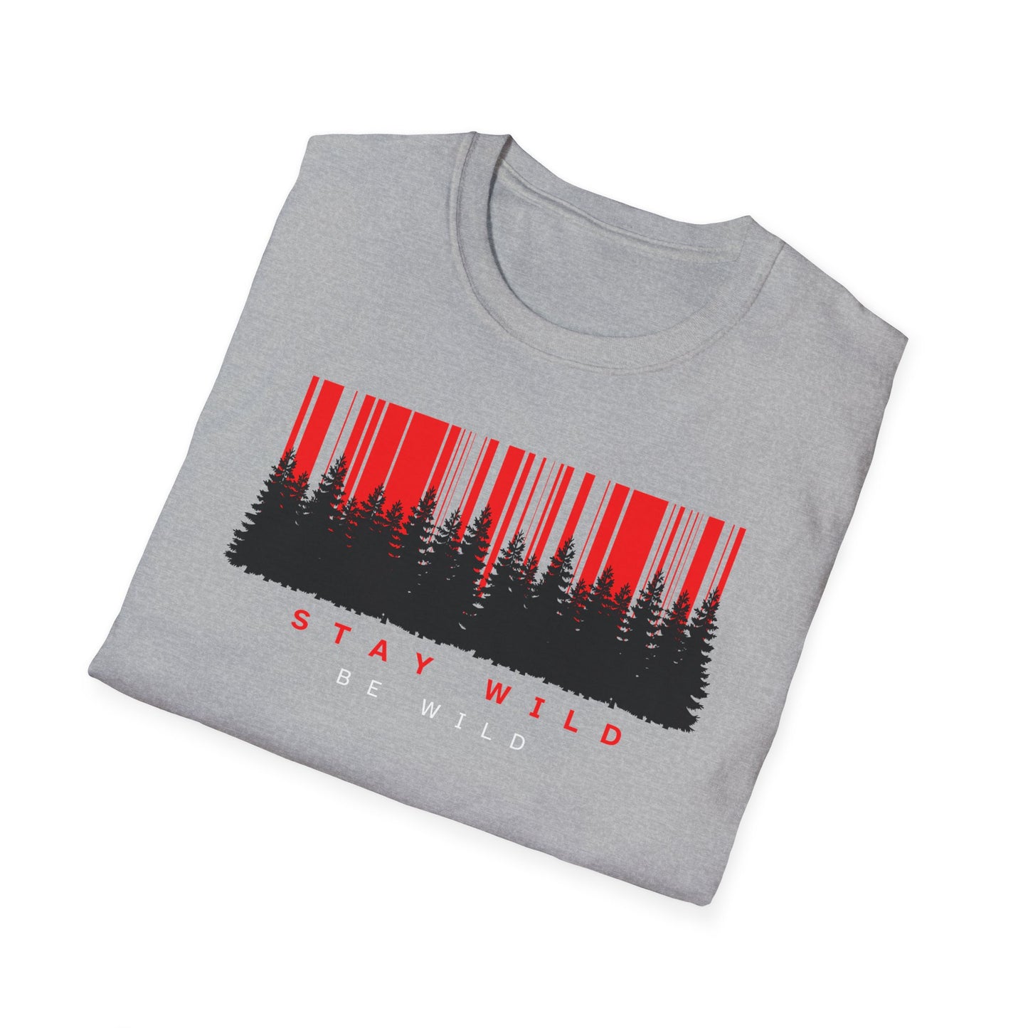 Adventure Inspired 'Stay Wild' Unisex Softstyle T-Shirt