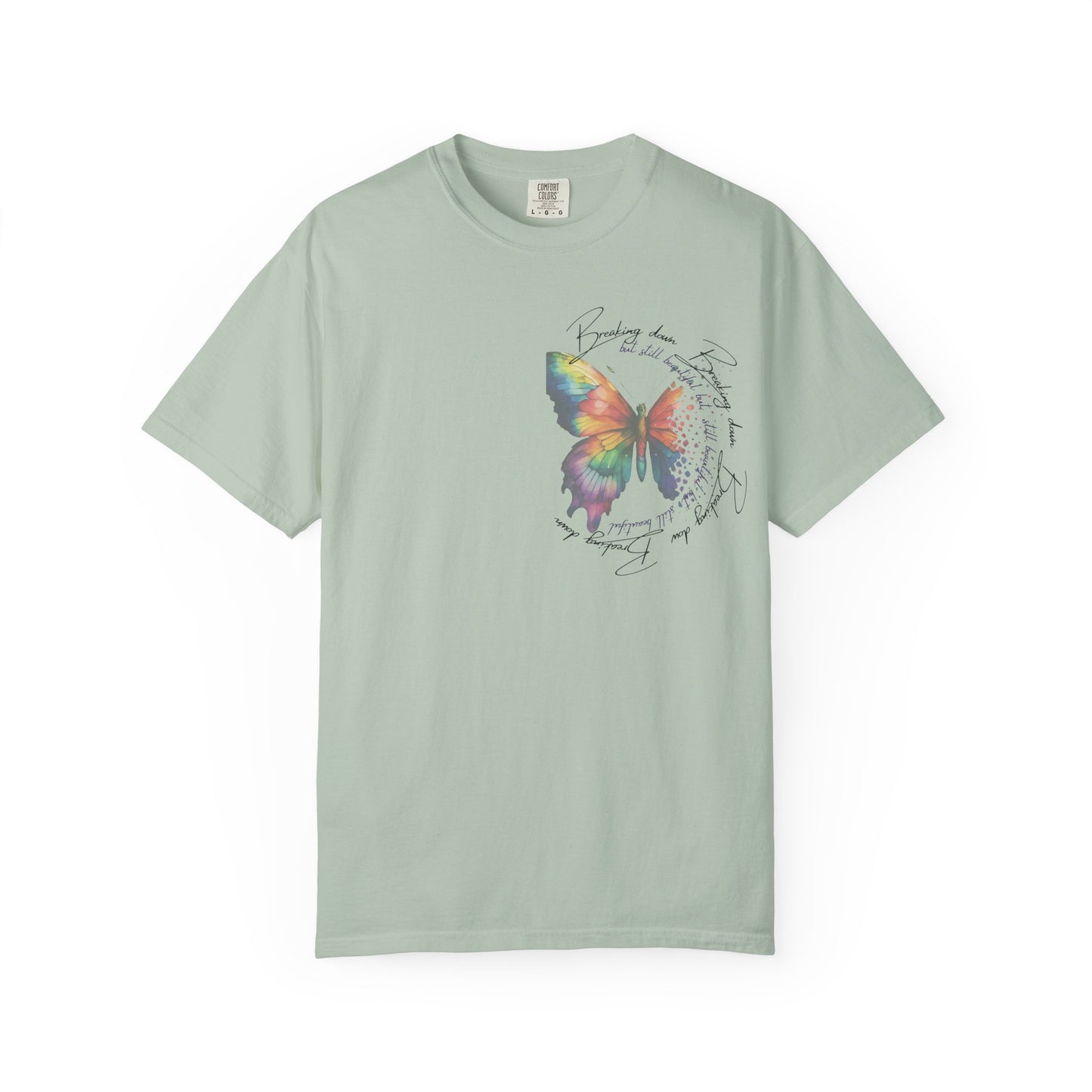 Breaking Down But Still Beautiful – Watercolor Butterfly T-Shirt