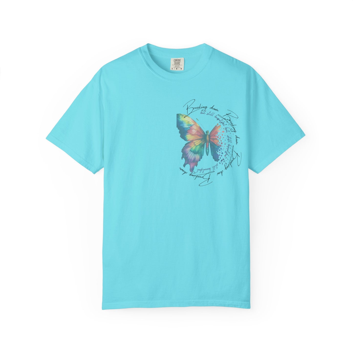 Breaking Down But Still Beautiful – Watercolor Butterfly T-Shirt