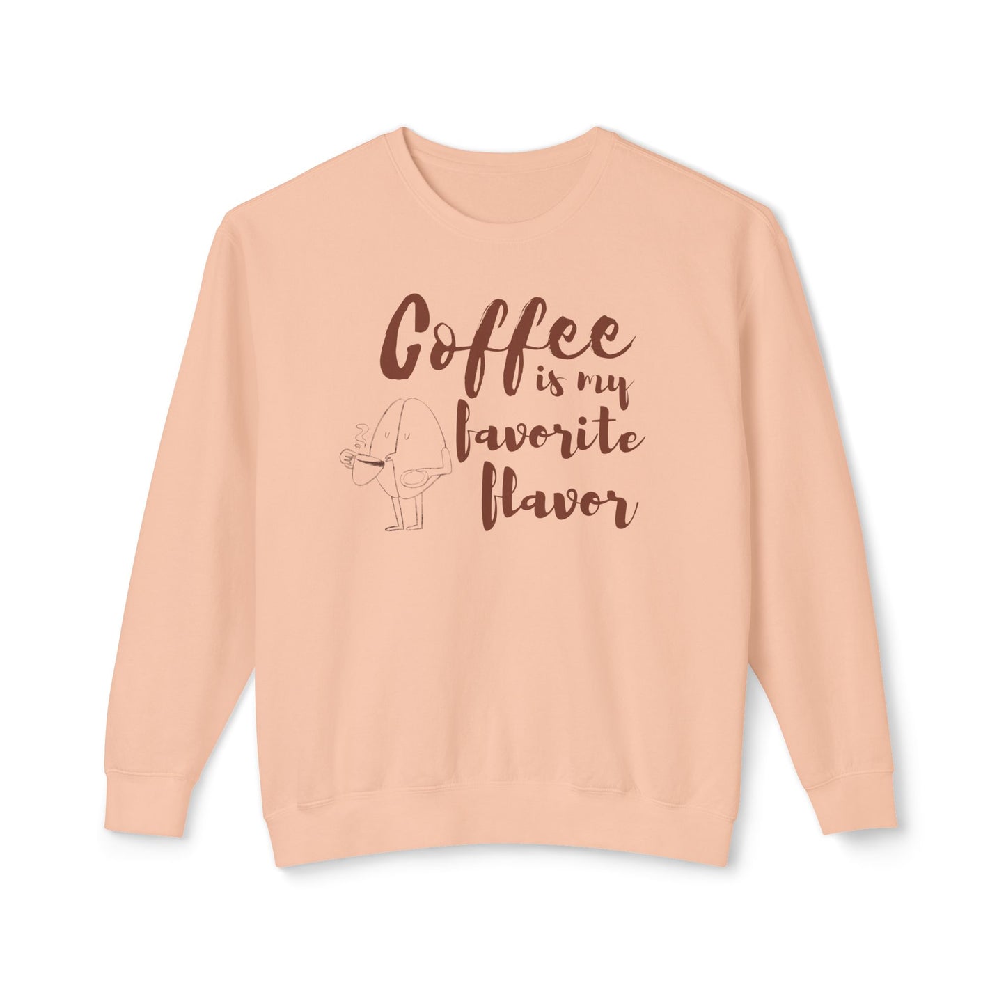 Coffee Lover Unisex Lightweight Crewneck Sweatshirt