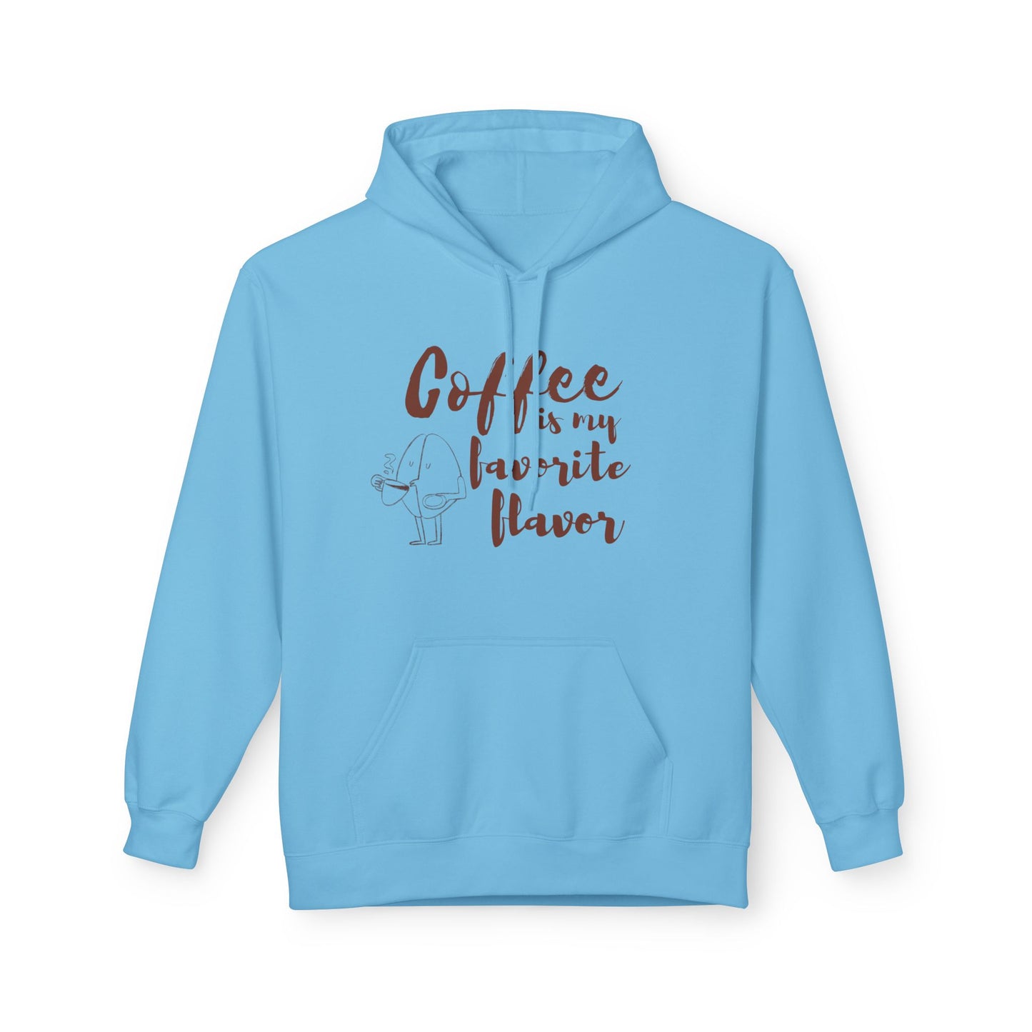 Coffee Lovers Unisex Fleece Hoodie, Perfect Gift for Coffee Enthusiasts