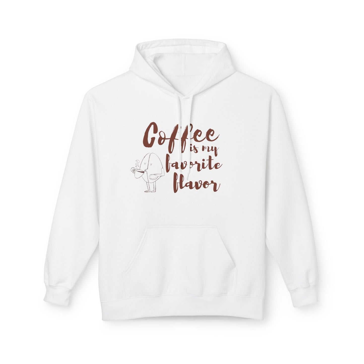 Coffee Lovers Unisex Fleece Hoodie, Perfect Gift for Coffee Enthusiasts