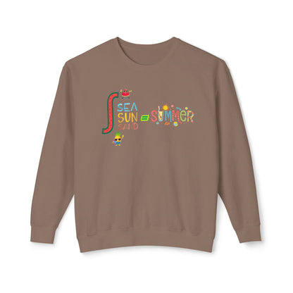 Summer Vibes Crewneck Sweatshirt, Cozy Sweatshirt for Beach Lovers