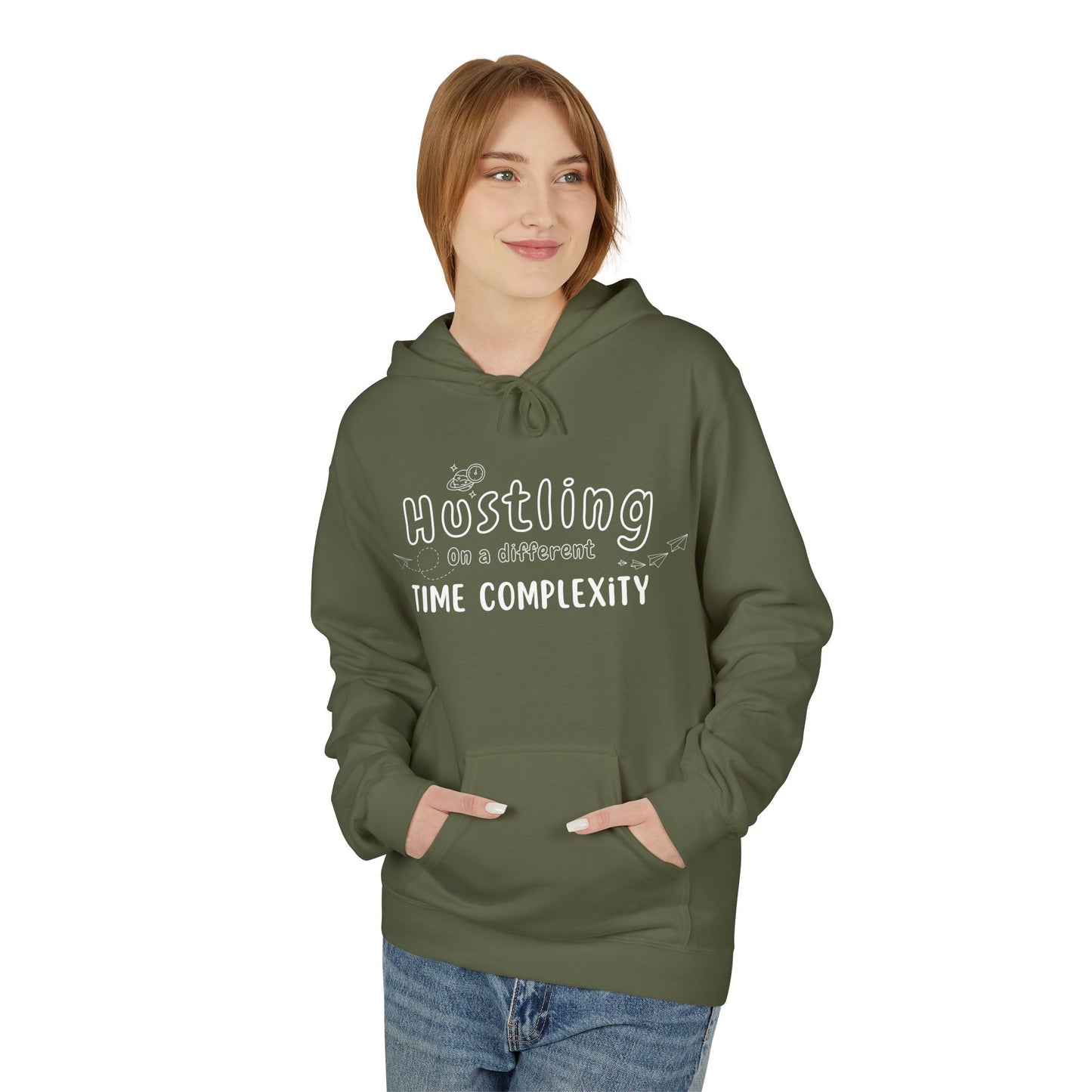 Hustling Hoodie - Cozy Unisex Fleece for Entrepreneurs