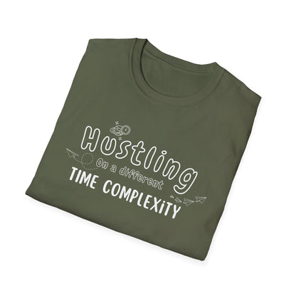 Hustling in a Different Time Complexity T-Shirt, Geeky Tee, Unisex Graphic Shirt