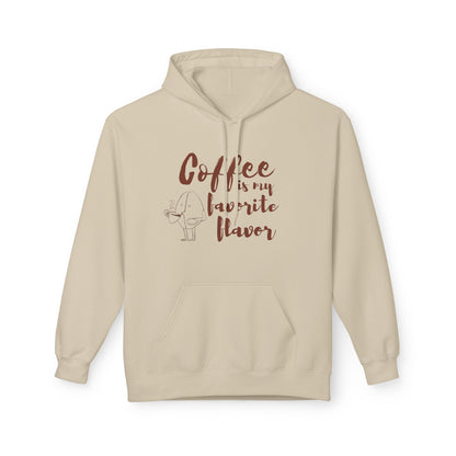 Coffee Lovers Unisex Fleece Hoodie, Perfect Gift for Coffee Enthusiasts