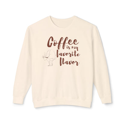 Coffee Lover Unisex Lightweight Crewneck Sweatshirt
