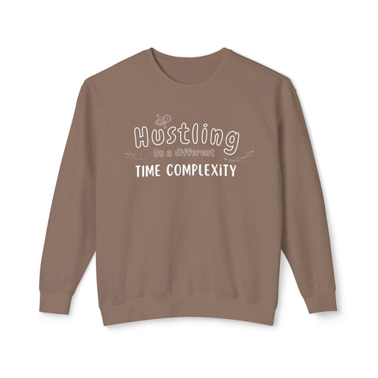 Unisex Hustling Crewneck Sweatshirt, Cozy Casual Wear