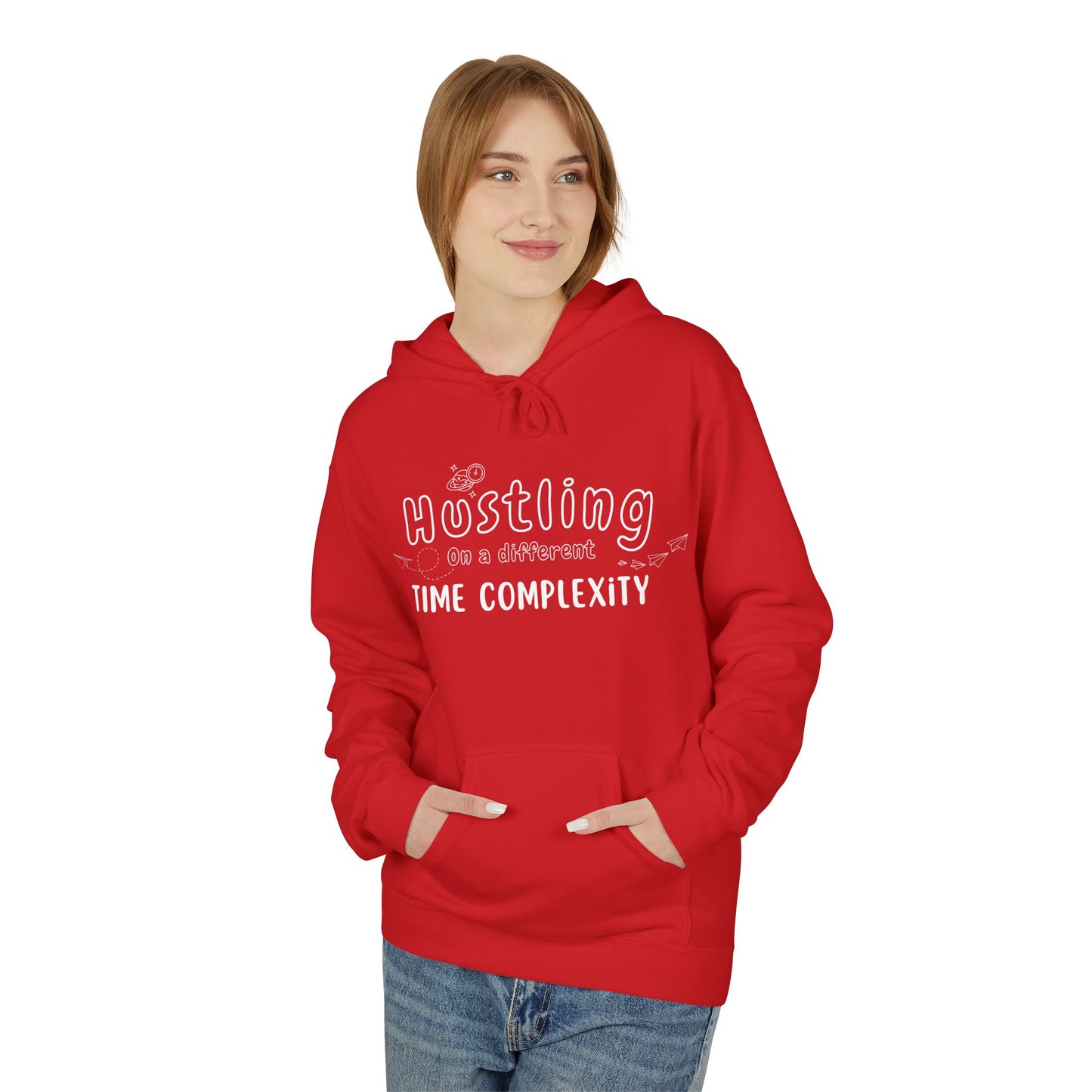 Hustling Hoodie - Cozy Unisex Fleece for Entrepreneurs