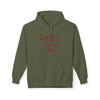Coffee Lovers Unisex Fleece Hoodie, Perfect Gift for Coffee Enthusiasts