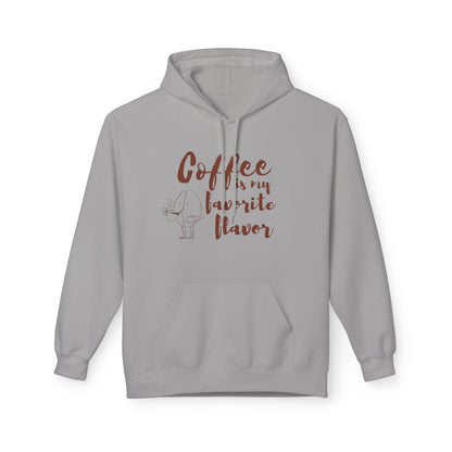 Coffee Lovers Unisex Fleece Hoodie, Perfect Gift for Coffee Enthusiasts
