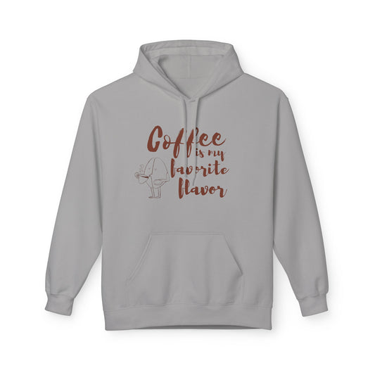 Coffee Lovers Unisex Fleece Hoodie, Perfect Gift for Coffee Enthusiasts