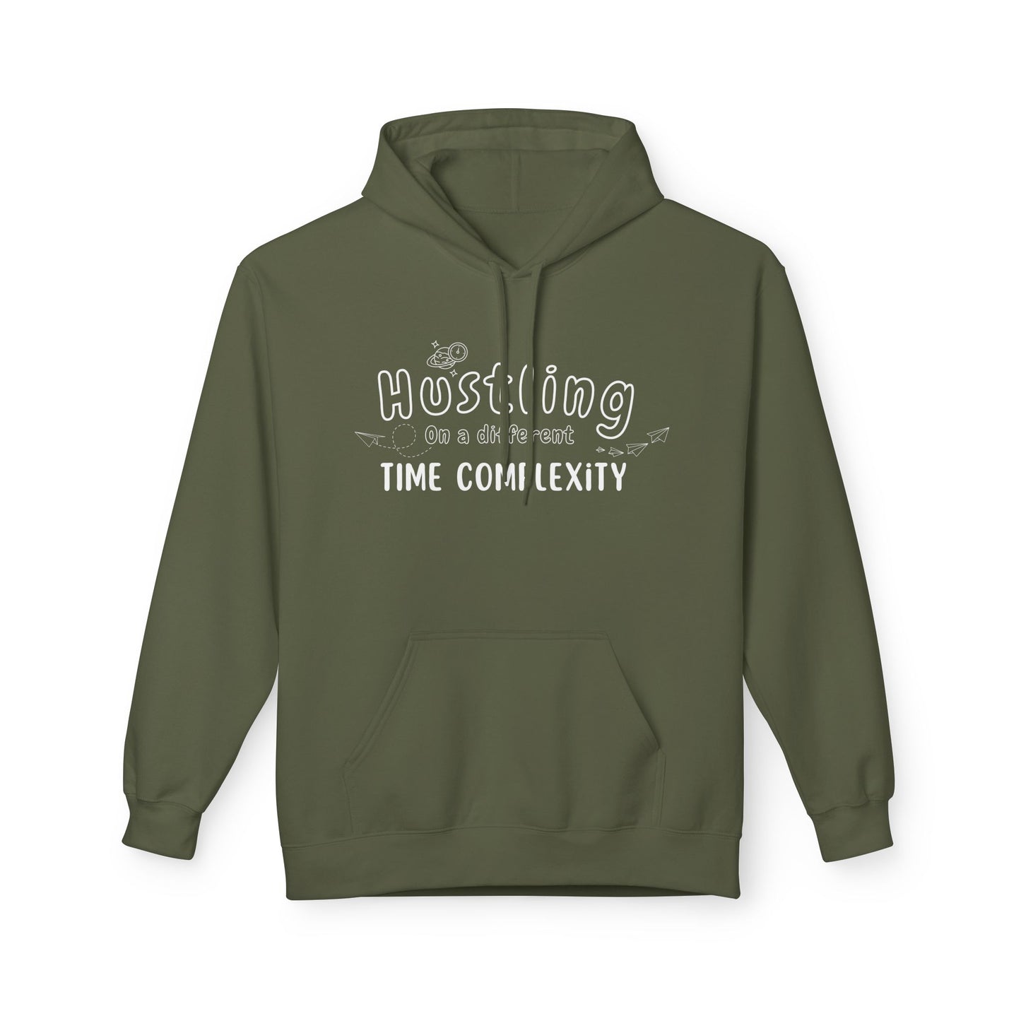 Hustling Hoodie - Cozy Unisex Fleece for Entrepreneurs