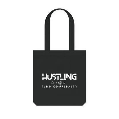 Hustling Woven Tote Bag | Eco-Friendly Shopping