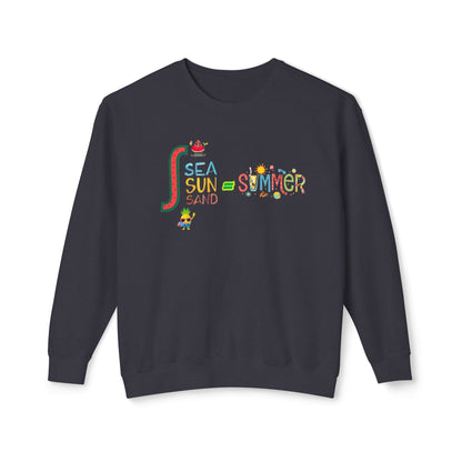 Summer Vibes Crewneck Sweatshirt, Cozy Sweatshirt for Beach Lovers
