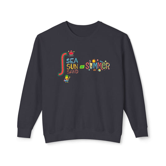 Summer Vibes Crewneck Sweatshirt, Cozy Sweatshirt for Beach Lovers