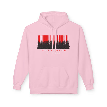 Stay Wild Fleece Hoodie - Cozy Unisex Sweatshirt