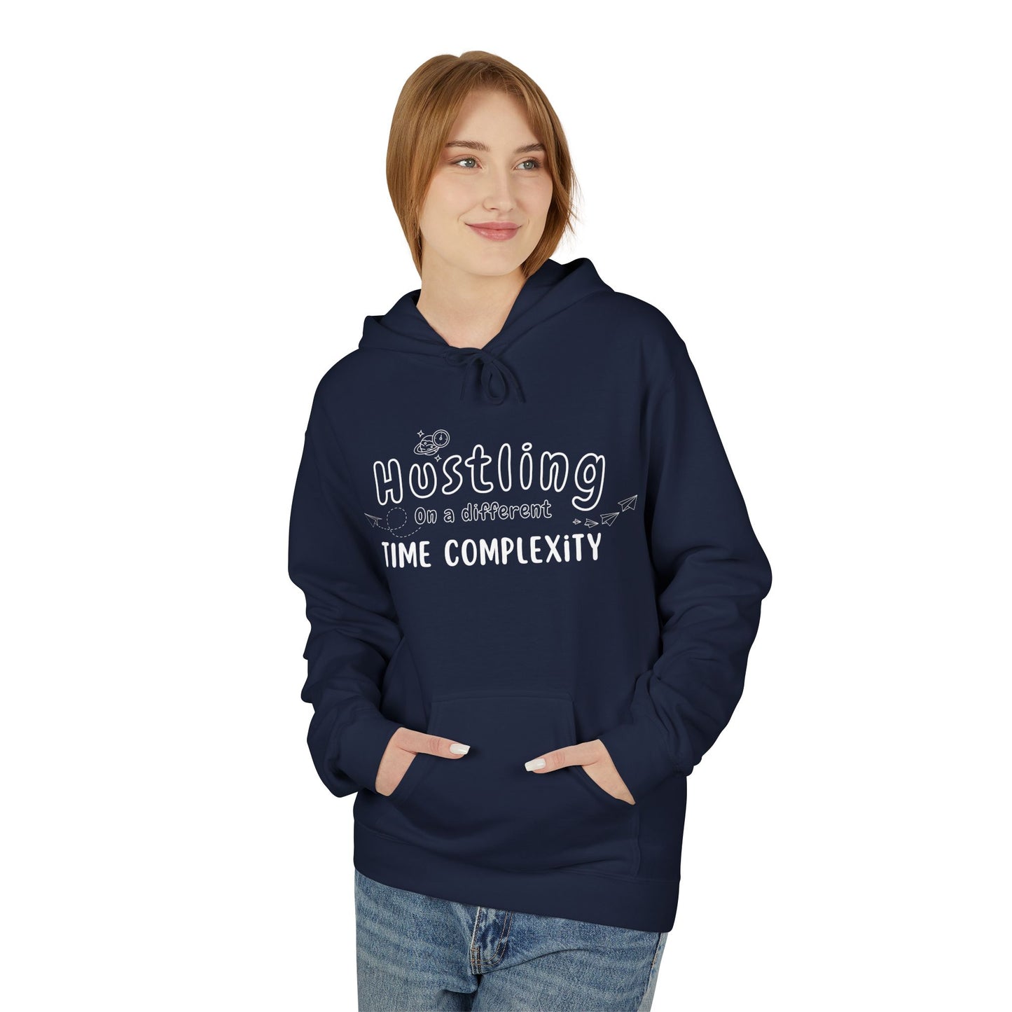 Hustling Hoodie - Cozy Unisex Fleece for Entrepreneurs