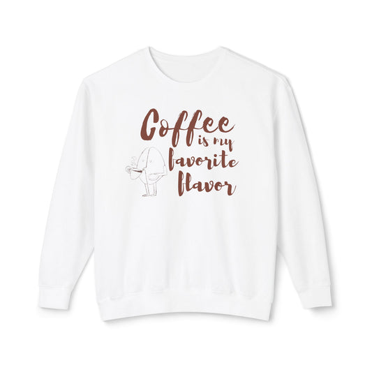 Coffee Lover Unisex Lightweight Crewneck Sweatshirt