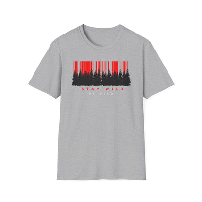 Adventure Inspired 'Stay Wild' Unisex Softstyle T-Shirt
