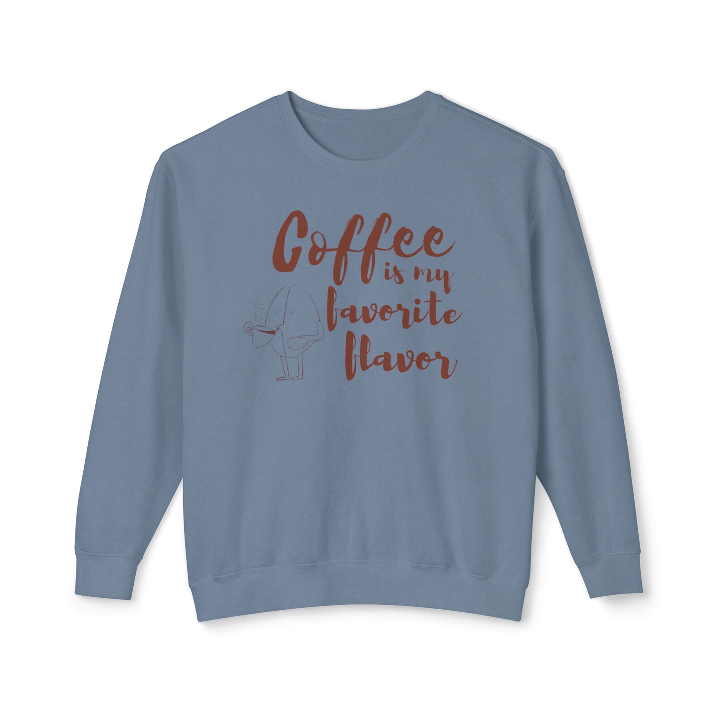 Coffee Lover Unisex Lightweight Crewneck Sweatshirt