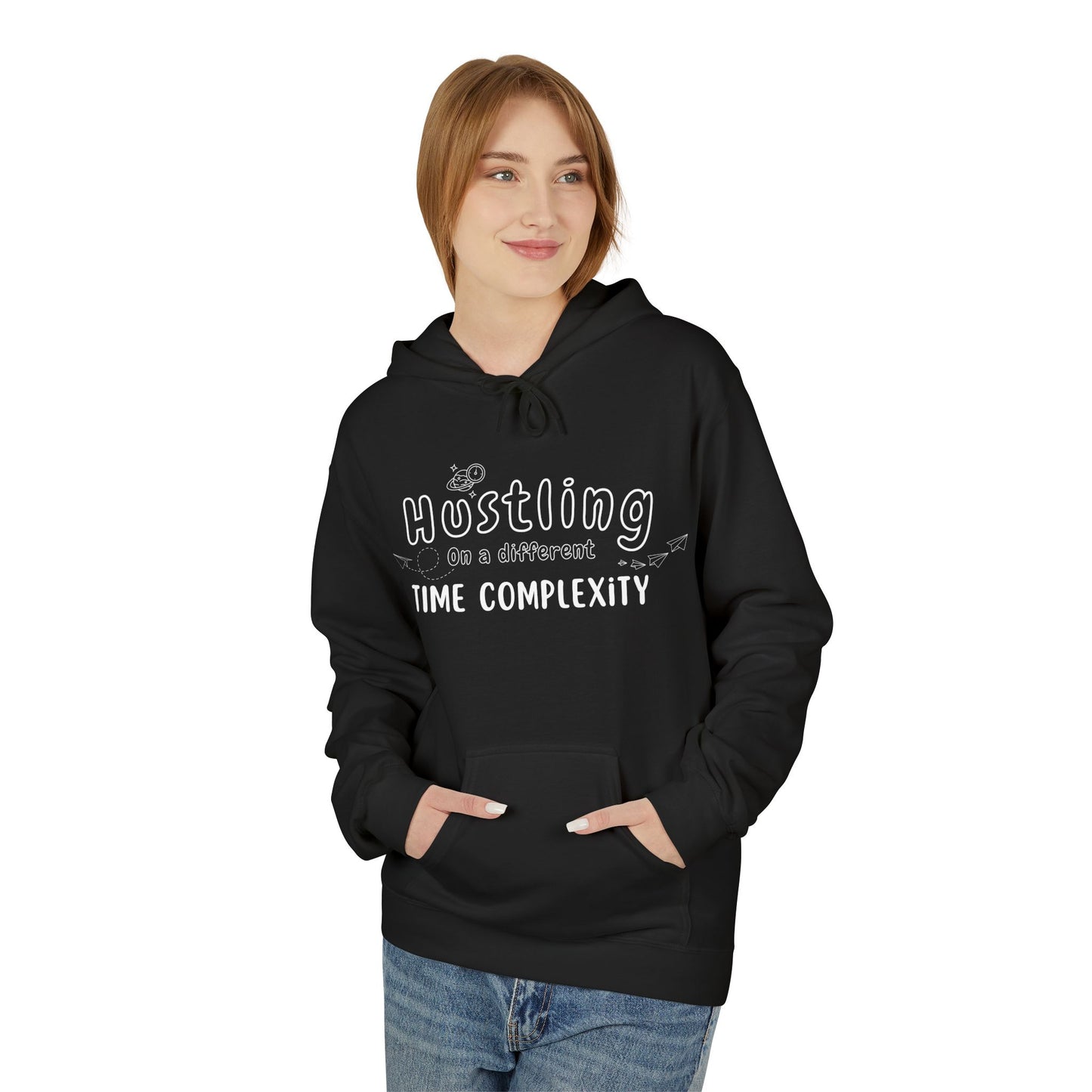 Hustling Hoodie - Cozy Unisex Fleece for Entrepreneurs